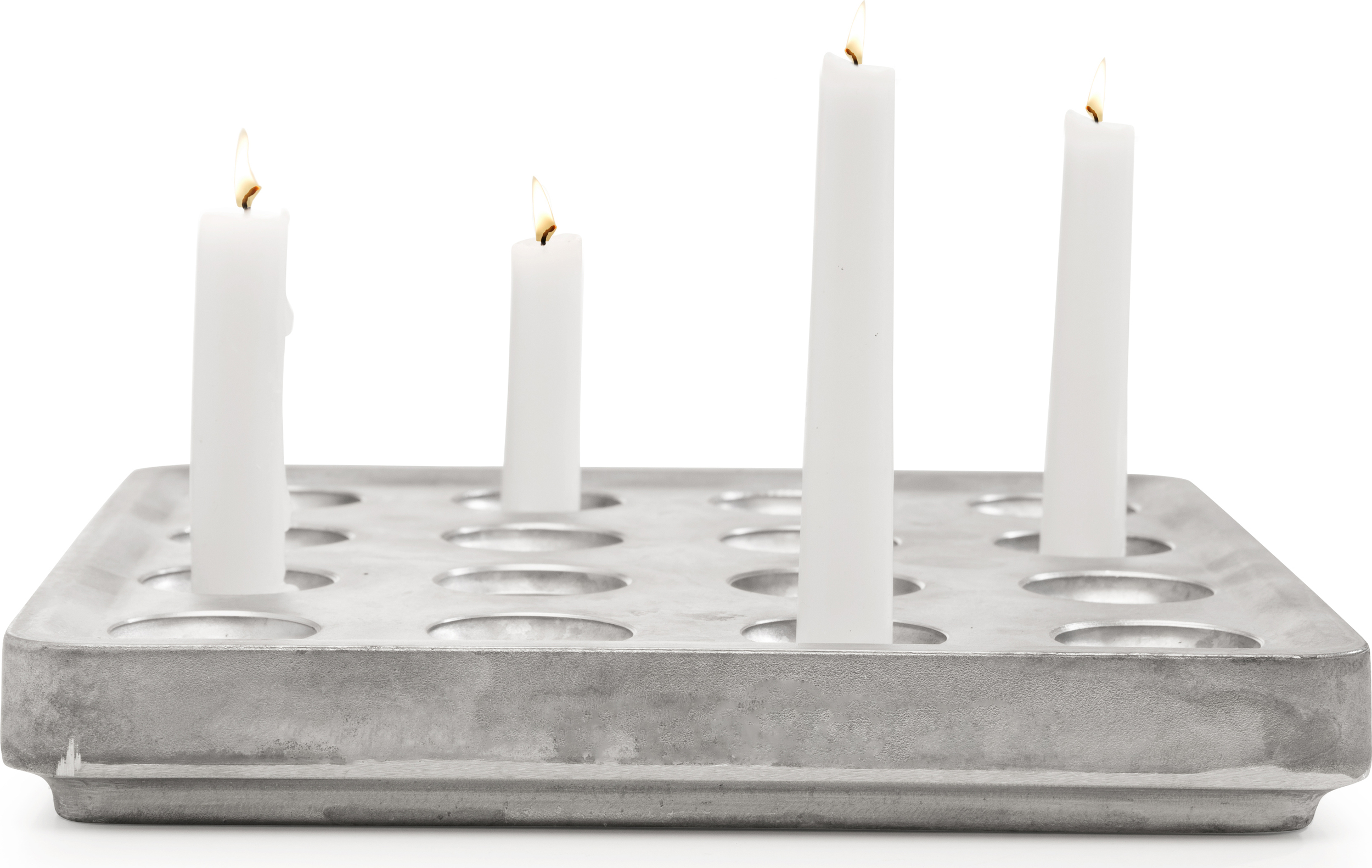 Świecznik Stumpastaken aluminium