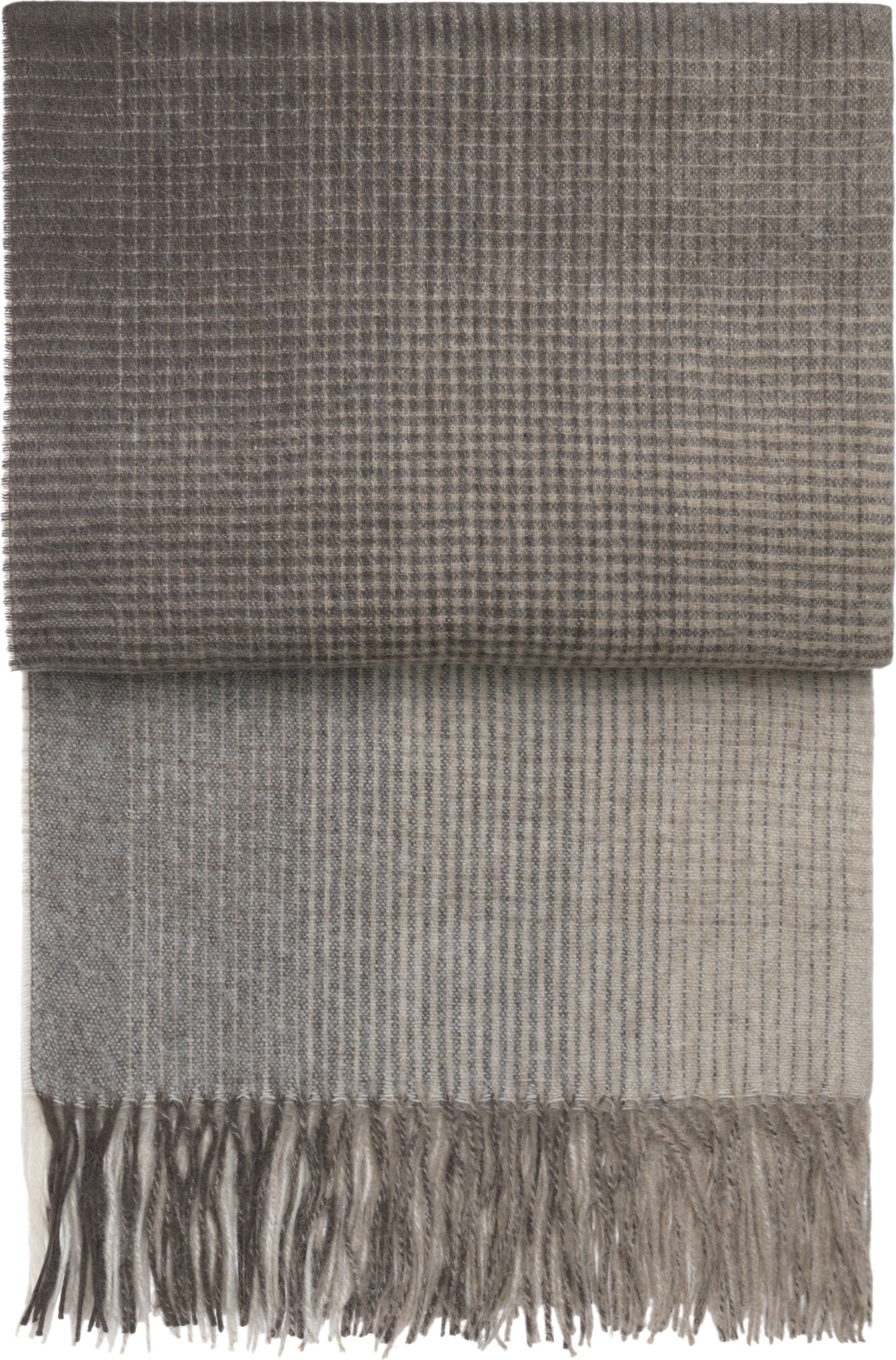 Koc Horizon 130 x 200 cm brązowy