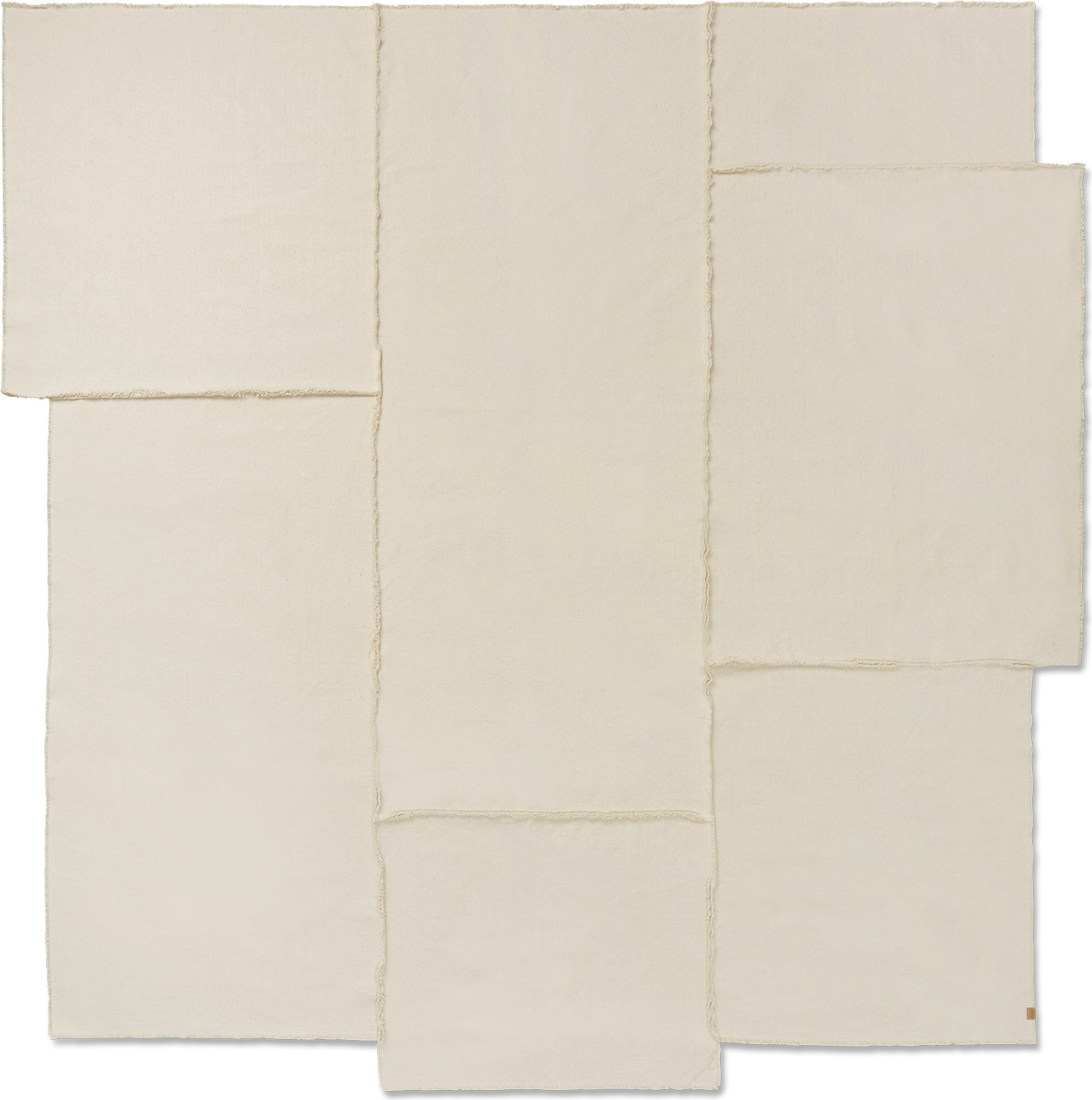 Narzuta Offset 272 x 264 cm złamana biel