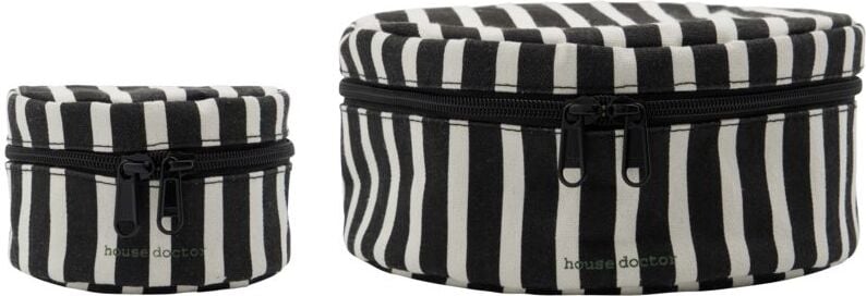 Pojemniki do przechowywania Topp czarno-białe 2 szt.