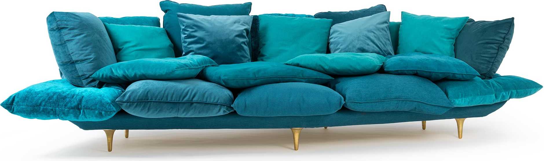 Sofa Comfy turkusowa