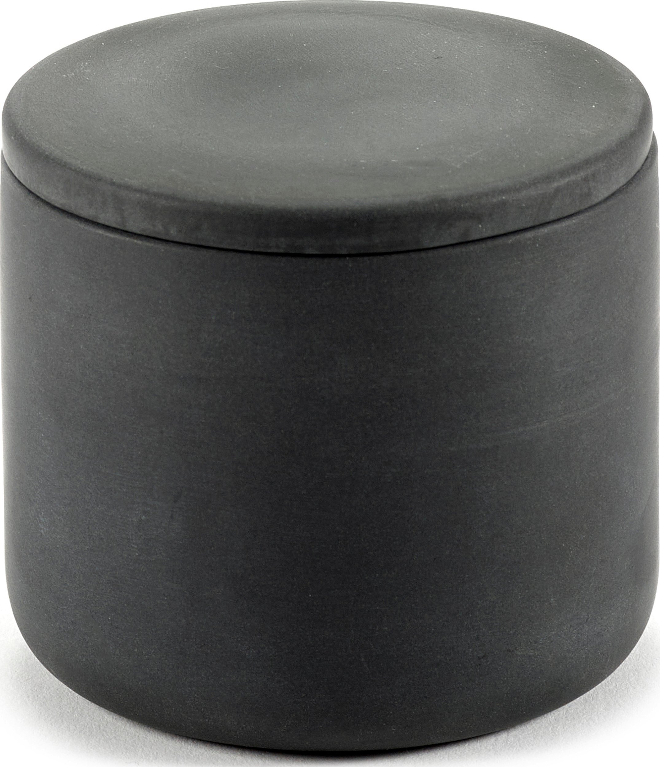 Pojemnik łazienkowy Cose okrągły 6,5 cm ciemnoszary