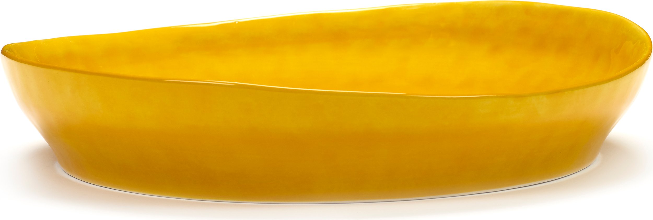 Misa do serwowania Feast 30 cm żółto-czarna