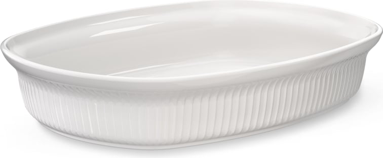 Naczynie do zapiekania i serwowania Hammershøi 39 x 29,5 cm białe