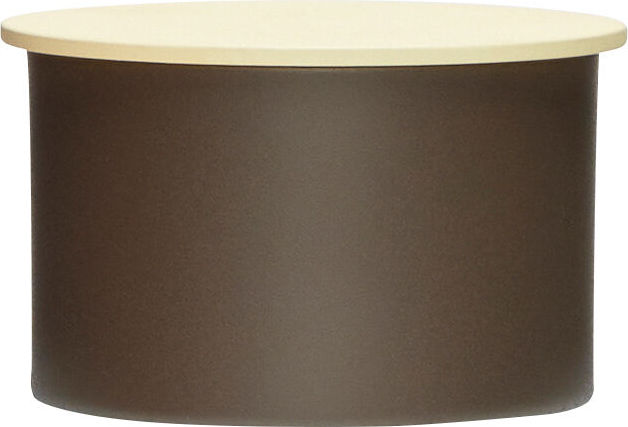 Pojemnik na akcesoria biurowe District 10 cm brązowy