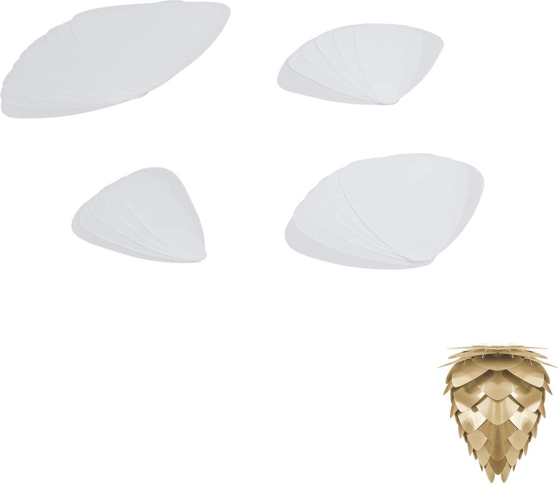 Listki zapasowe do lampy Conia Mini szczotkowany mosiądz