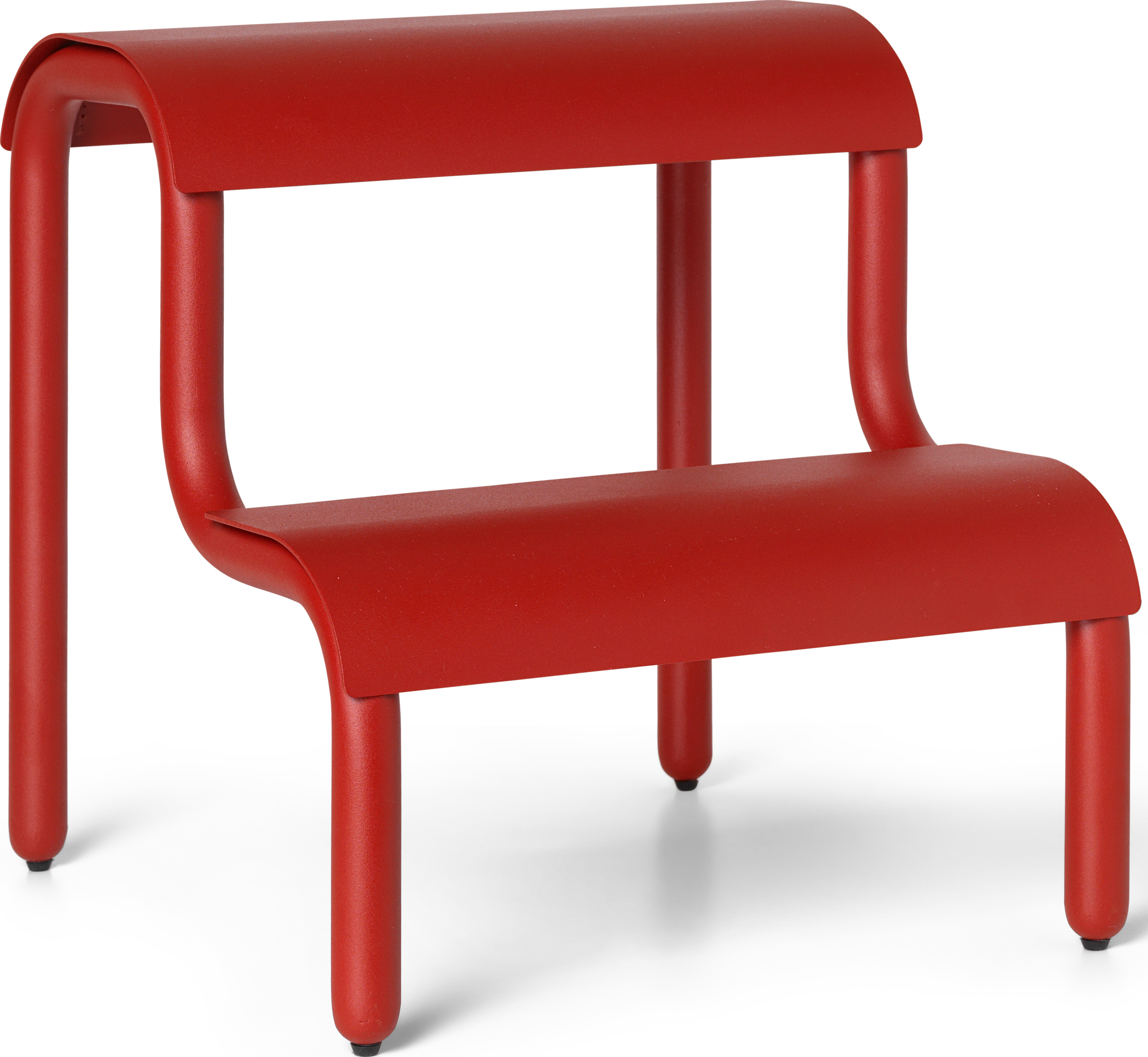 Stołek Up Step czerwony