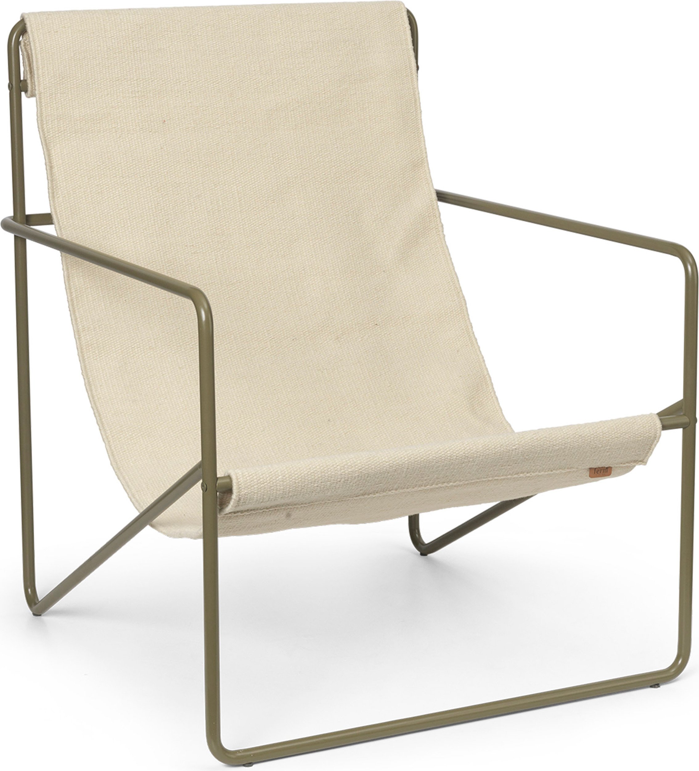 Krzesło Desert Cloud z oliwkową ramą