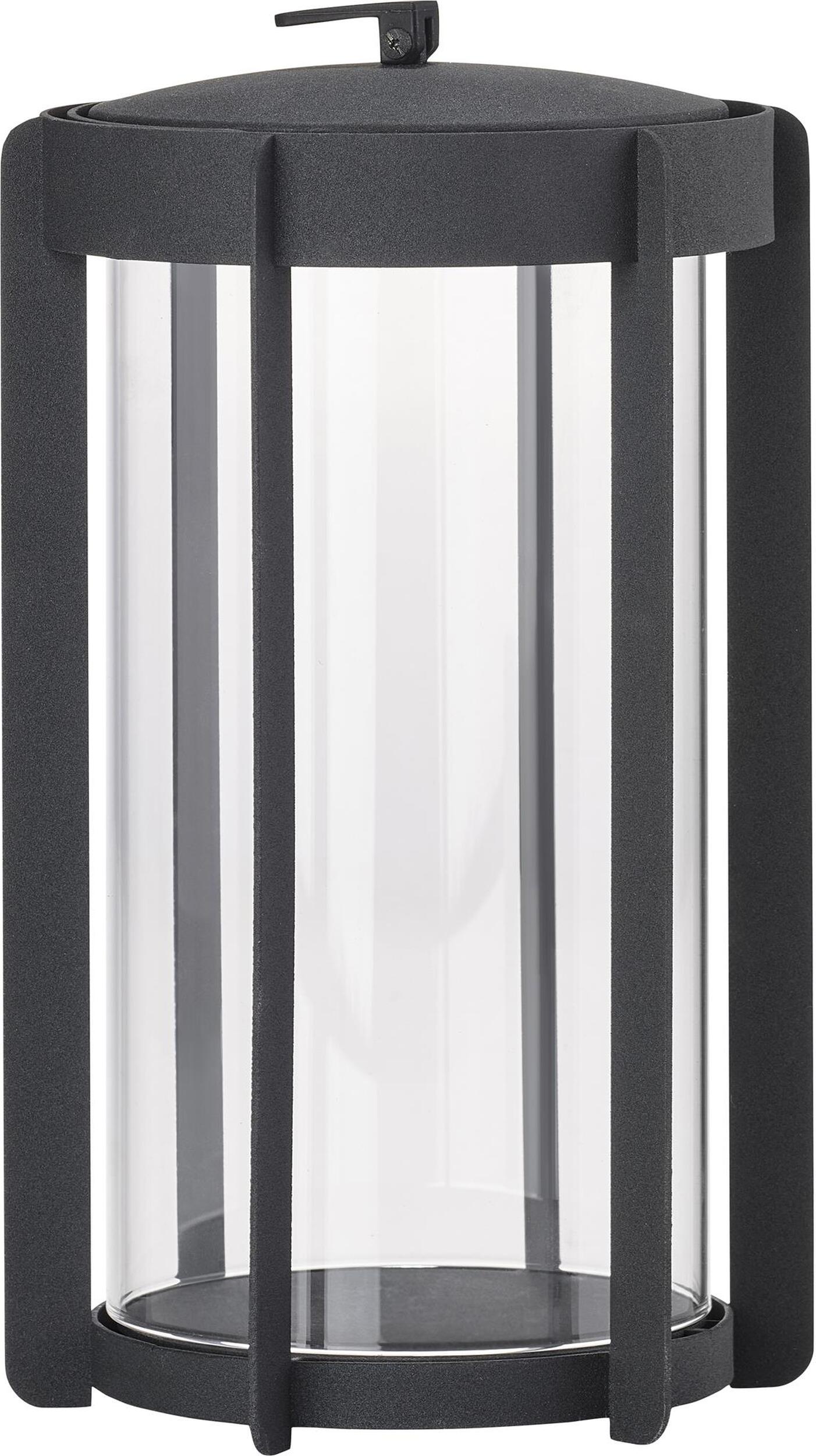 Latarnia Firefly 25 cm czarna