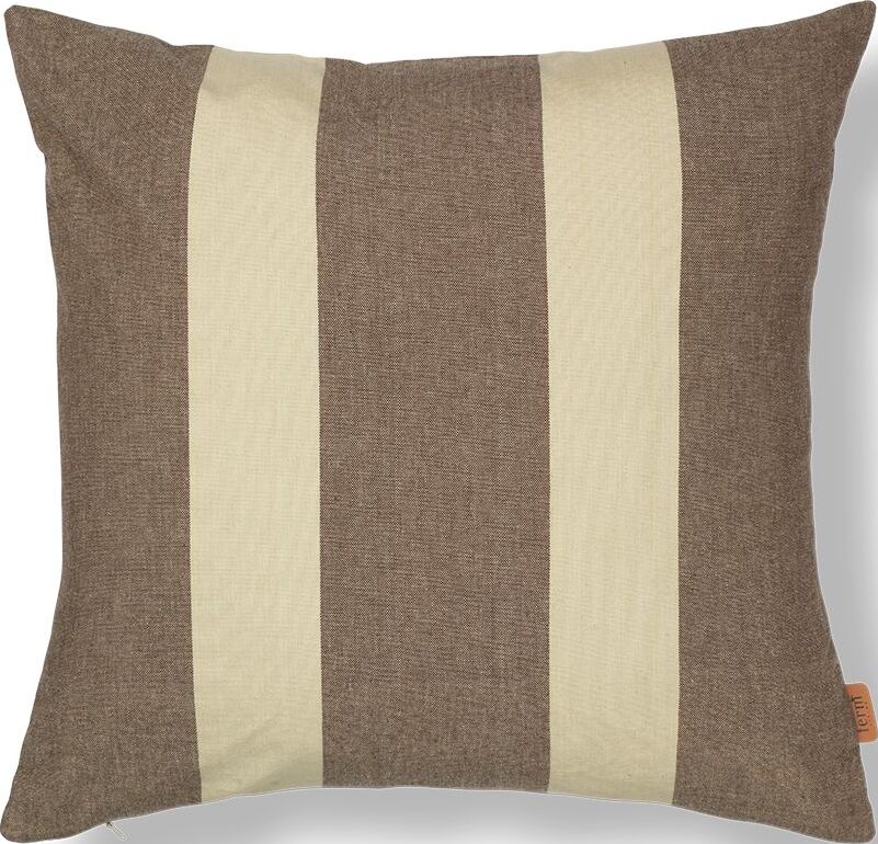 Poszewka na poduszkę Strand 50 x 50 cm brązowo-beżowa