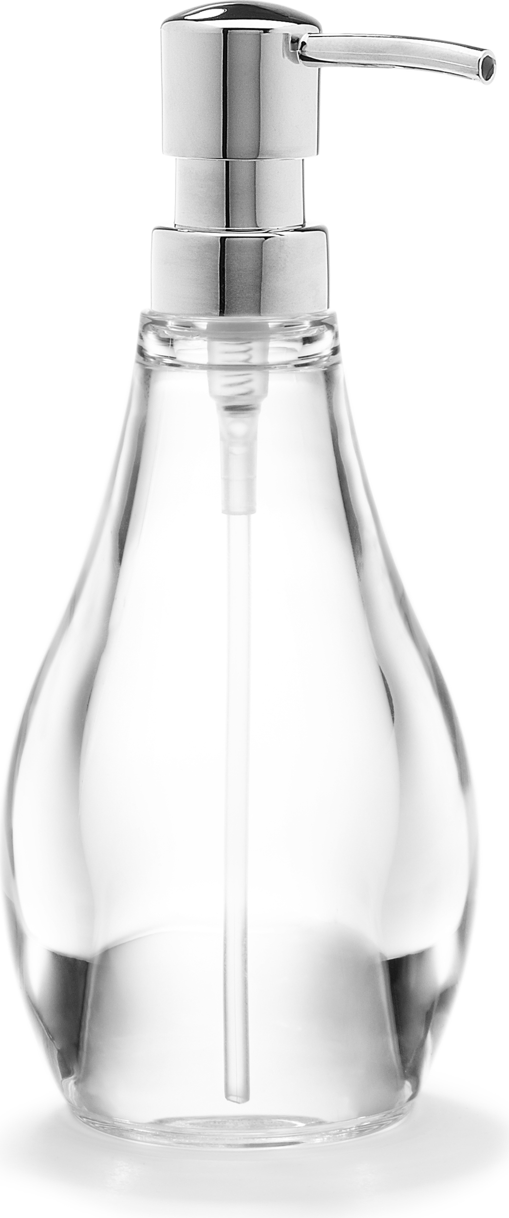 Dozownik do mydła Droplet transparentny