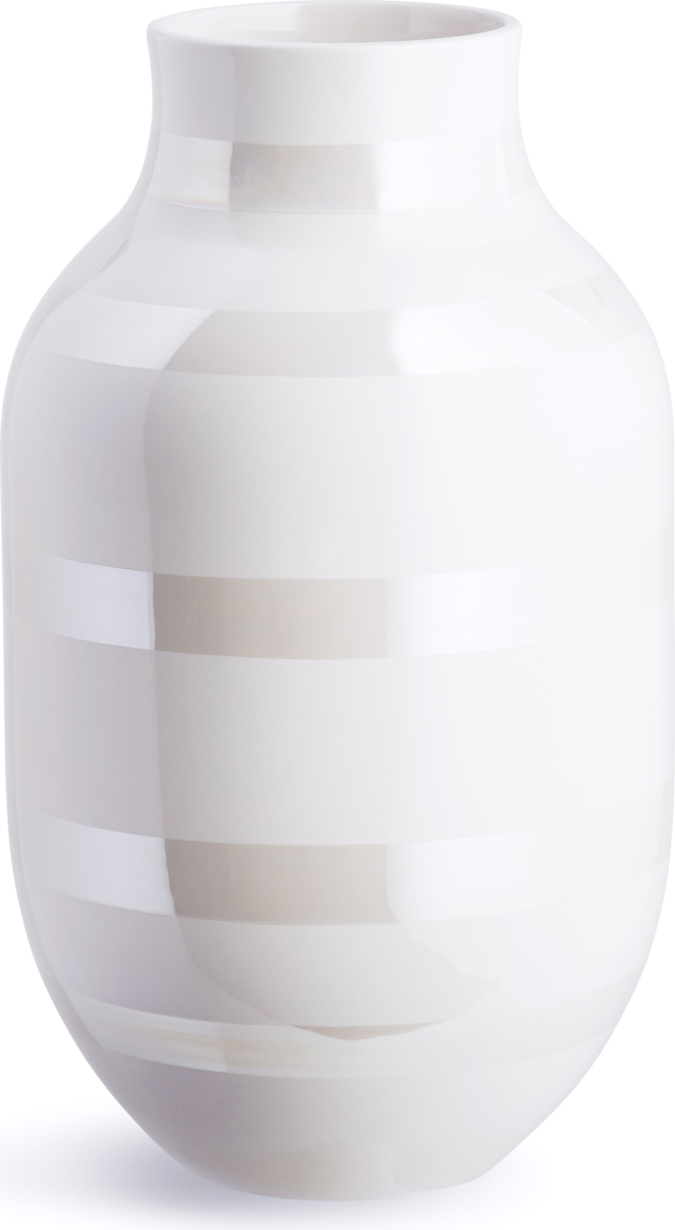 Wazon Omaggio 31 cm perłowy