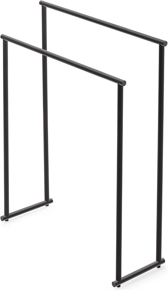 Stojak na ręczniki Bar czarny mat