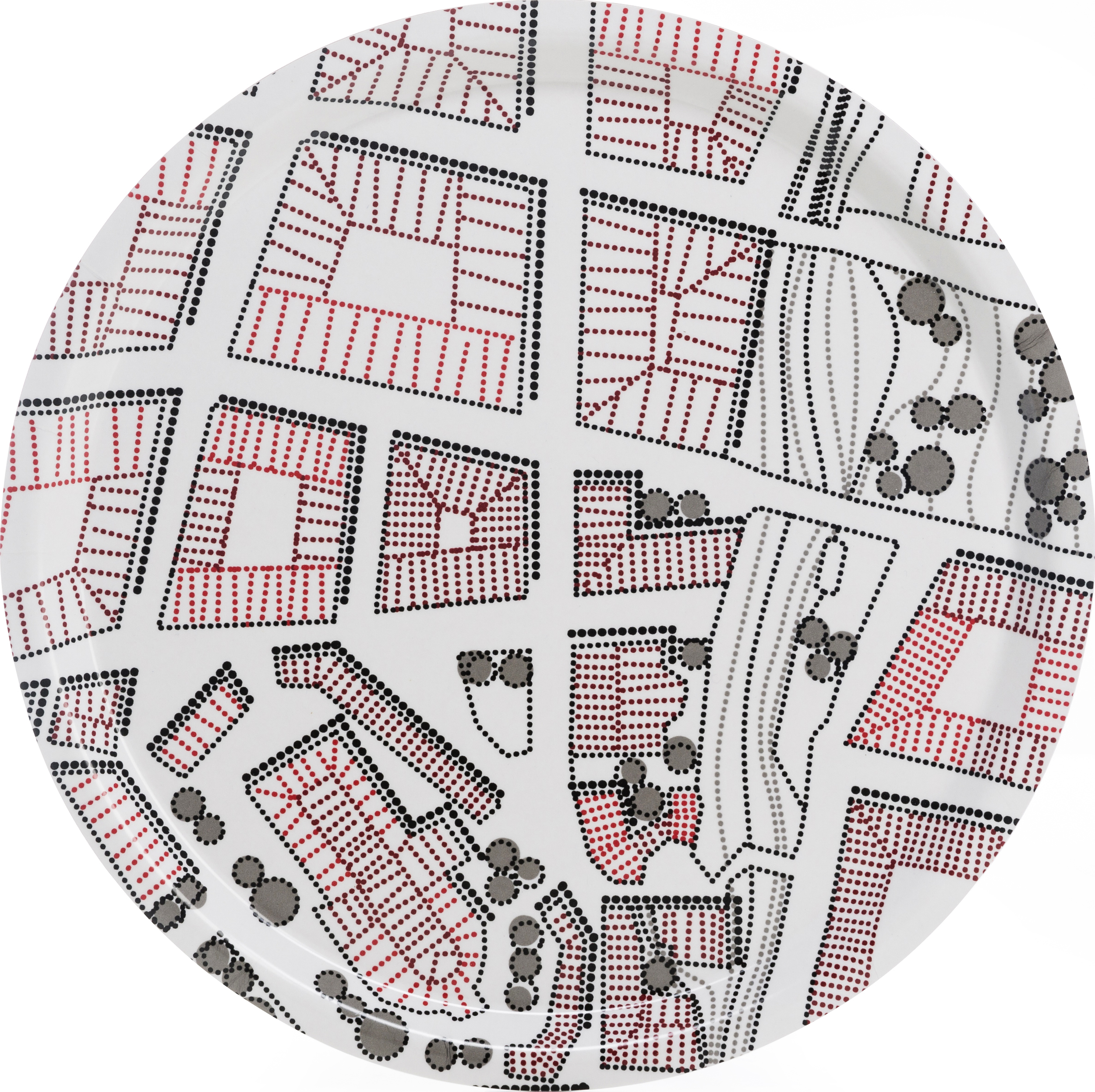 Taca do serwowania Sweden from Above City okrągła 31 cm