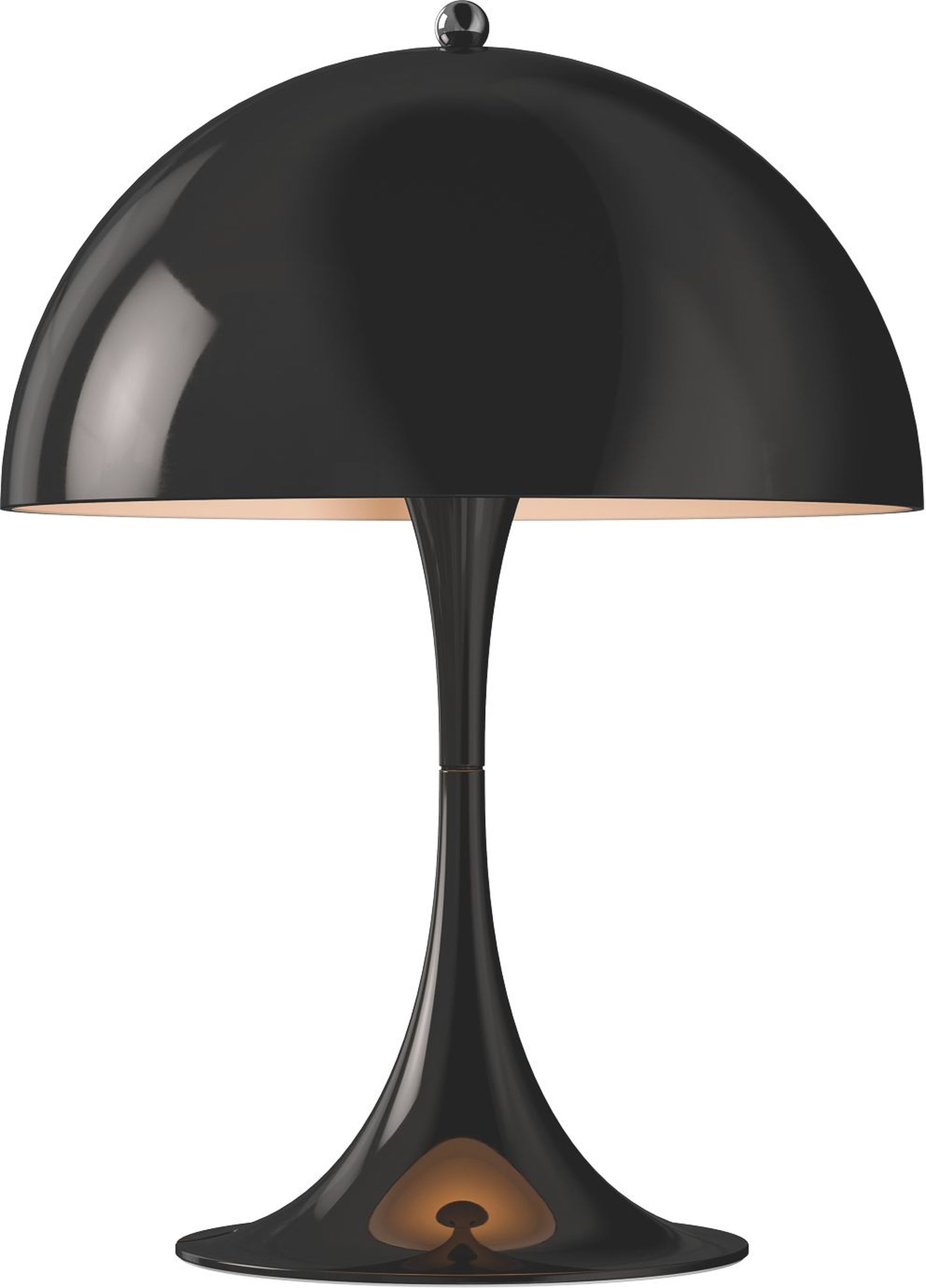 Lampa stołowa Panthella Mini czarna