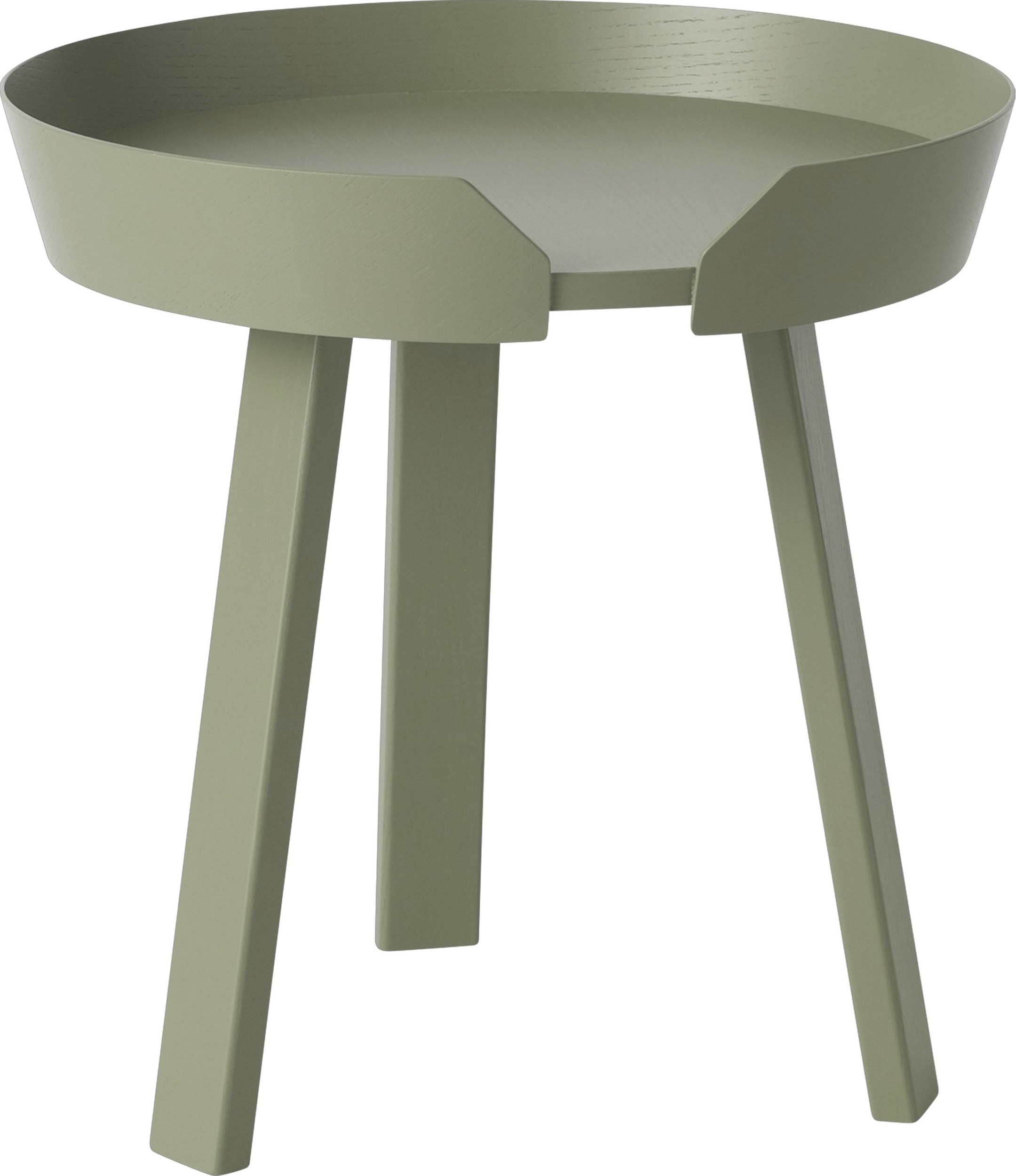 Stolik kawowy Around S zgaszona zieleń