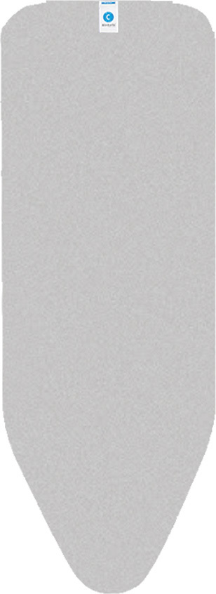 Pokrowiec na deskę do prasowania Brabantia rozm. C srebrny pianka 2 mm