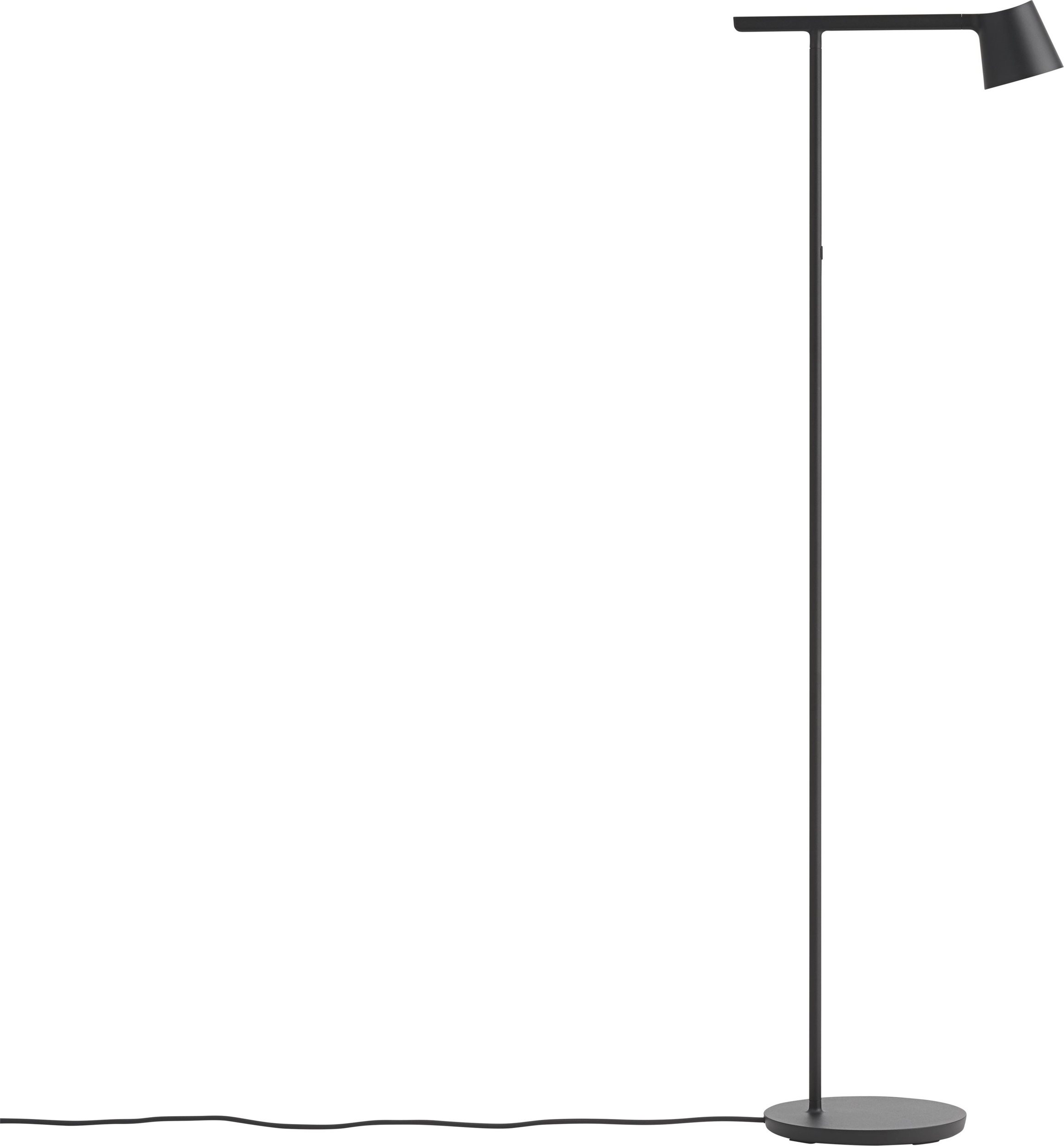 Lampa stojąca Tip czarna