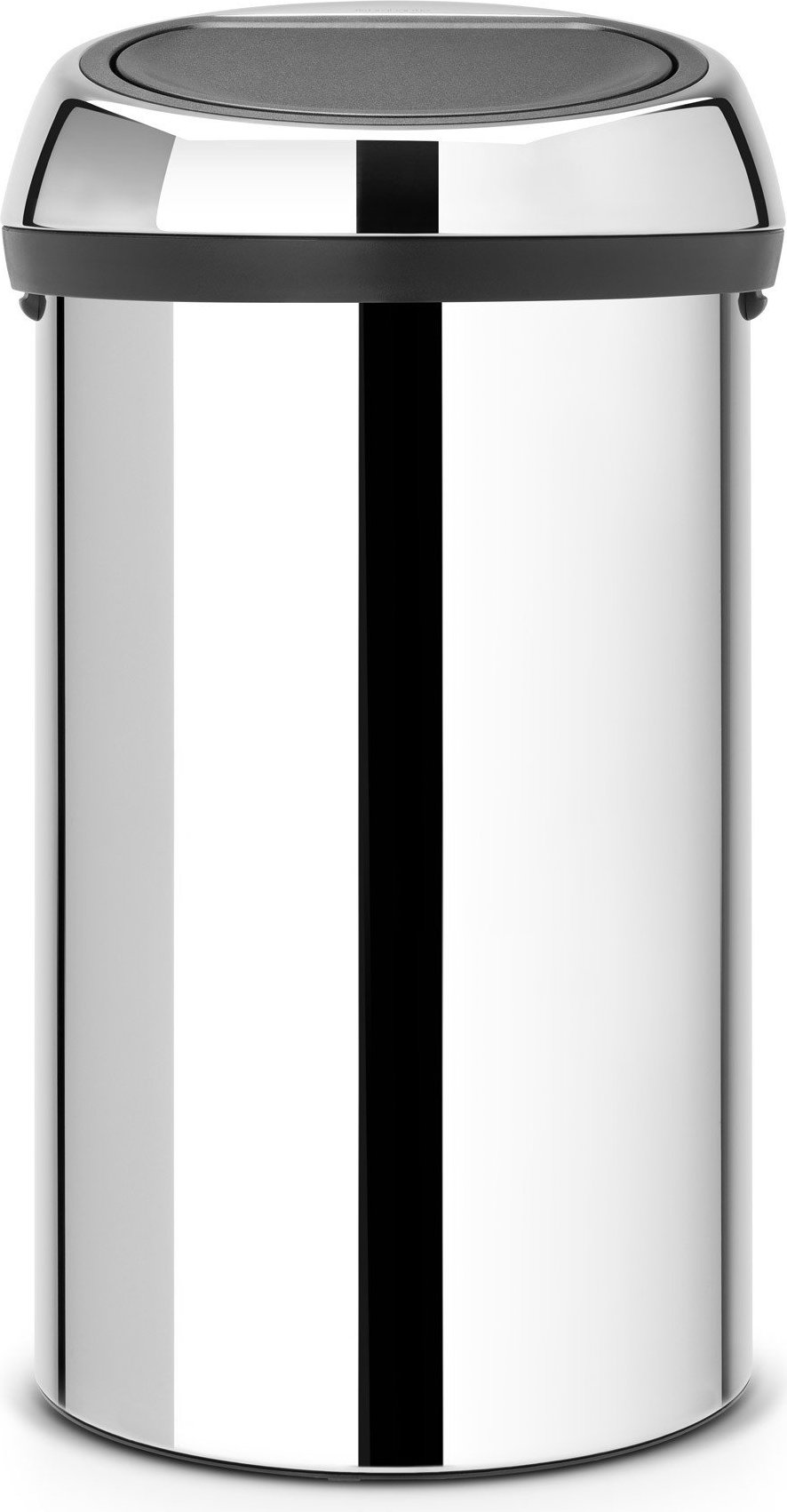 Kosz na śmieci Touch Bin 60 l stal polerowana