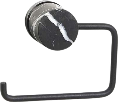 Uchwyt na papier toaletowy Nero czarny