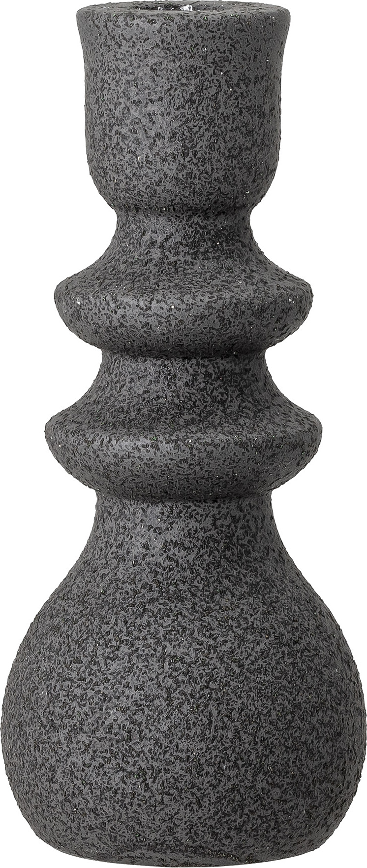 Świecznik Emie czarny