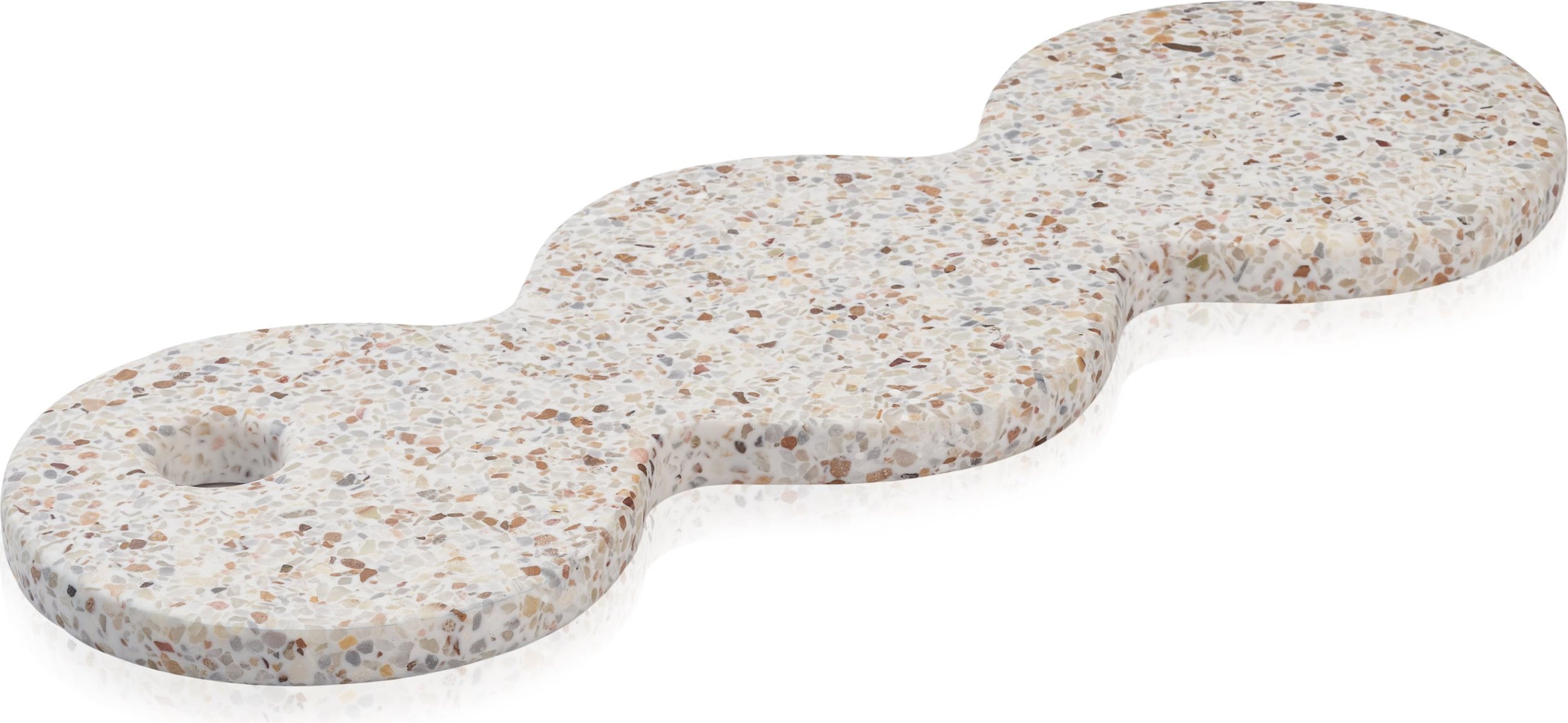 Taca dekoracyjna Humdakin Torino Terrazzo beżowa