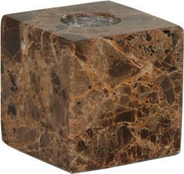 Świecznik na klasyczną świecę Savi 5 cm brązowy