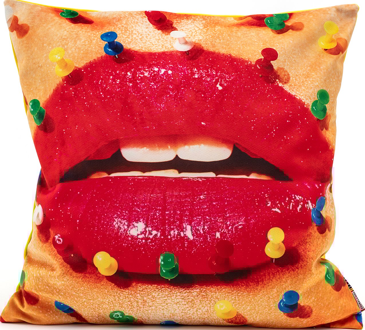 Poduszka Seletti Wears Toiletpaper PE Mouth with Pins