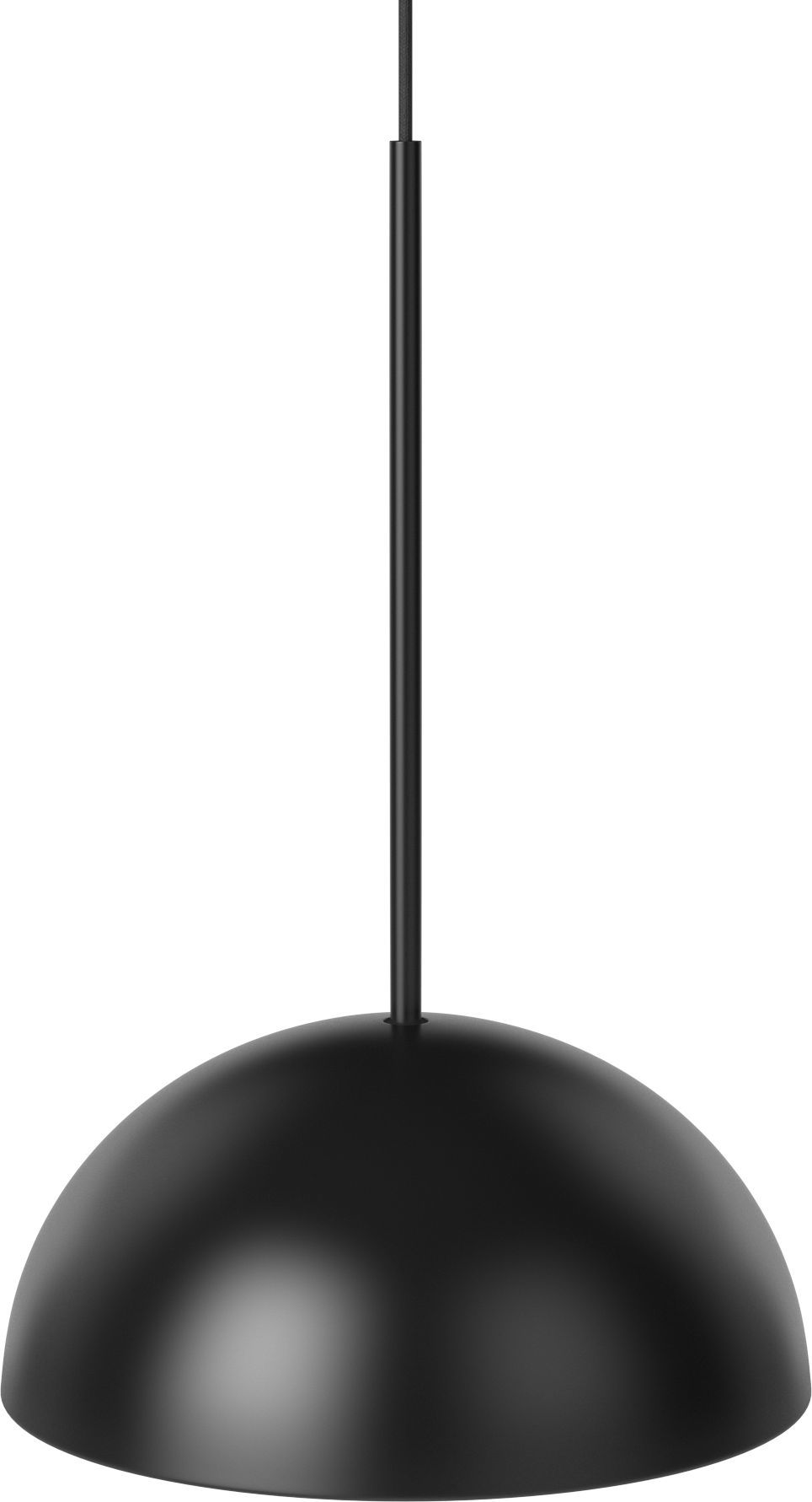 Lampa wisząca Aluna 38 cm czarna