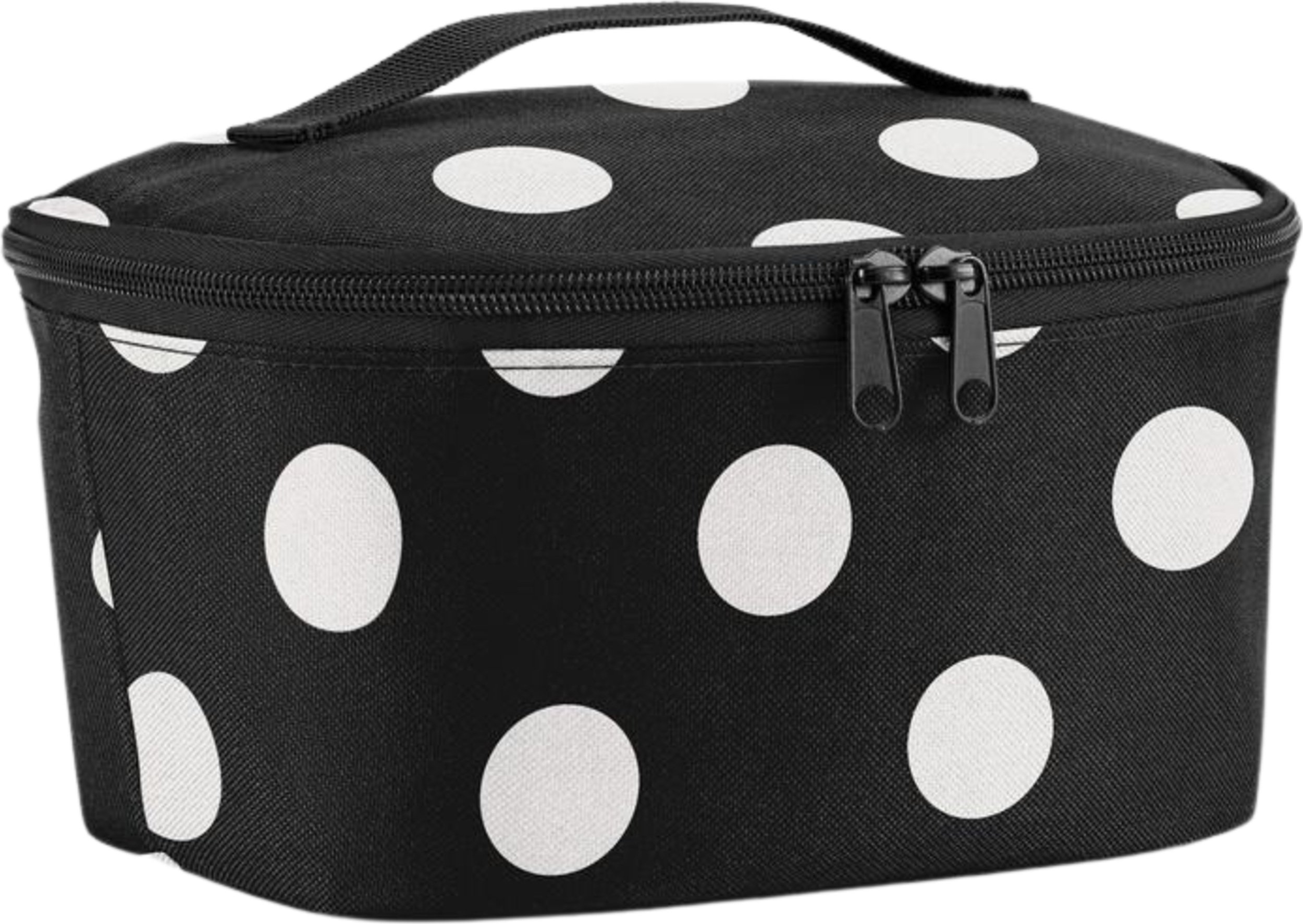 Torba chłodząca Coolerbag Pocket w białe grochy S