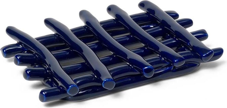 Mydelniczka Ceramic niebieska