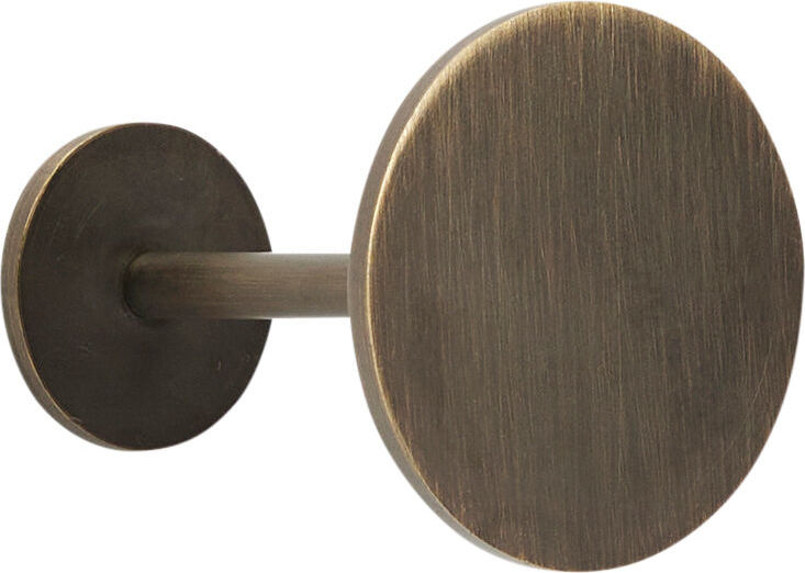 Haczyk ścienny Flare mosiądz