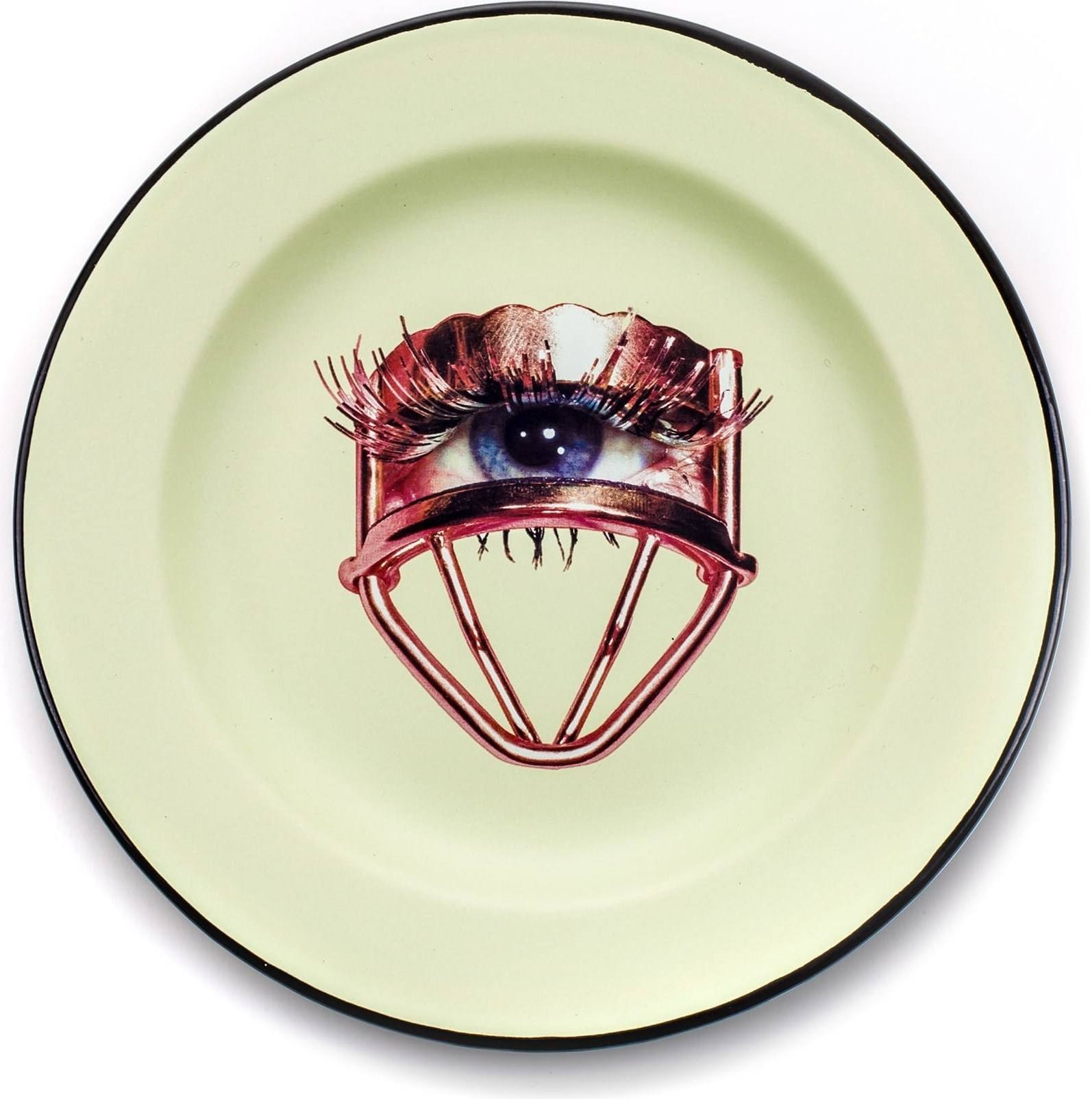 Talerz Seletti Wears Toiletpaper emaliowany Eye