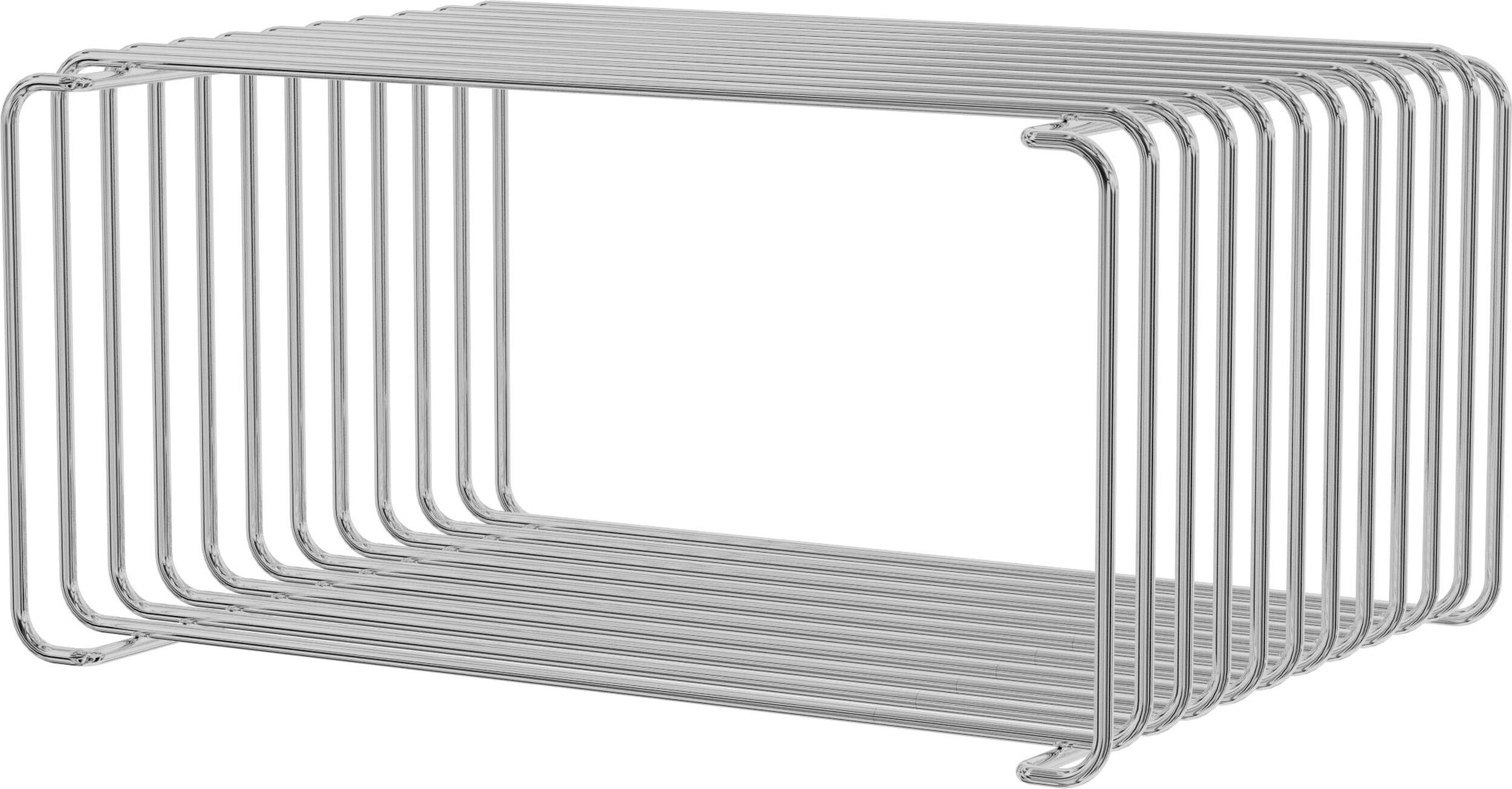 System modułowy Panton Wire 34,8 x 25,7 x 17,2 cm chromowany