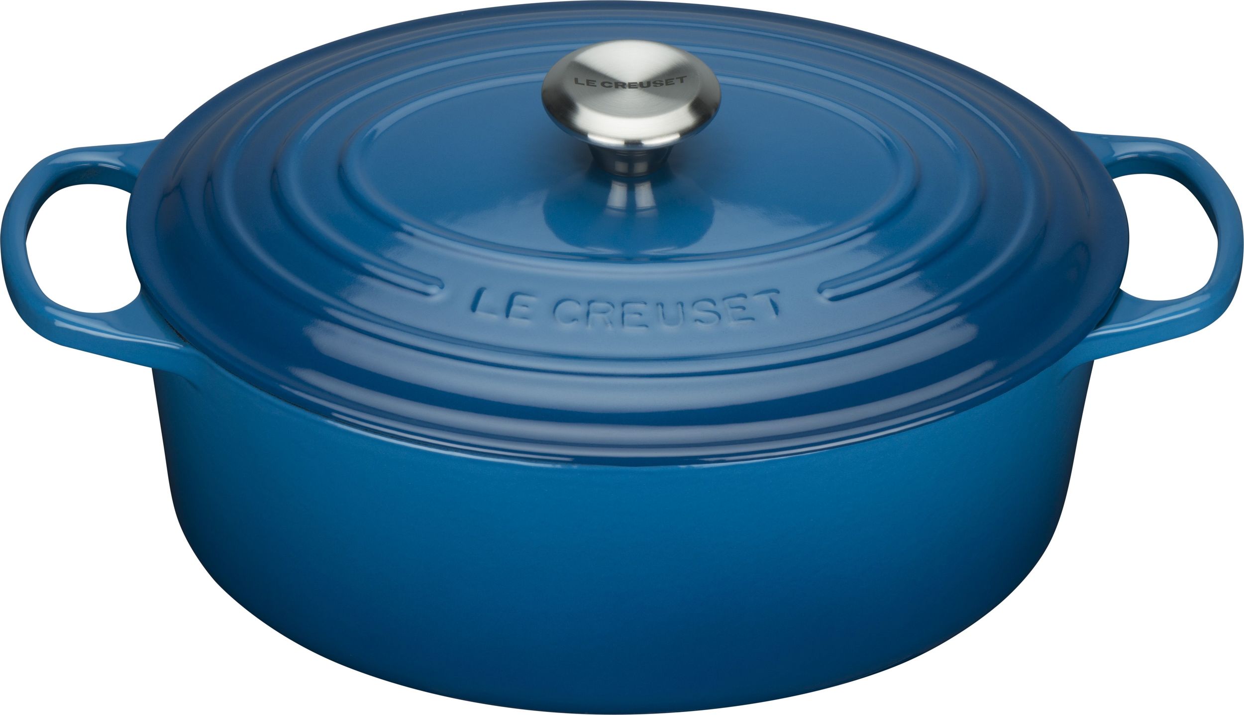 Brytfanna Signature owalna 31 cm niebieski marsylski