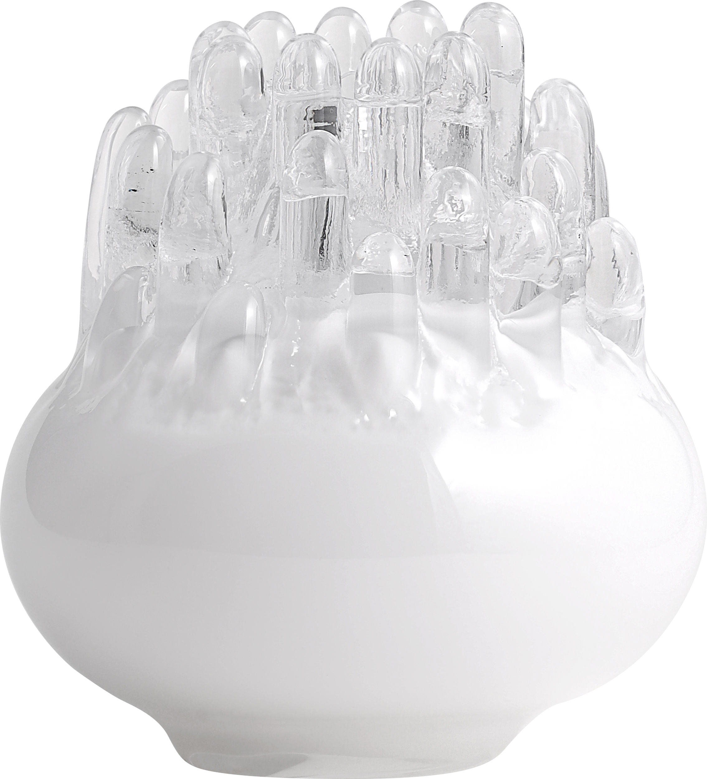 Świecznik na tealighty Polar 20 cm biały