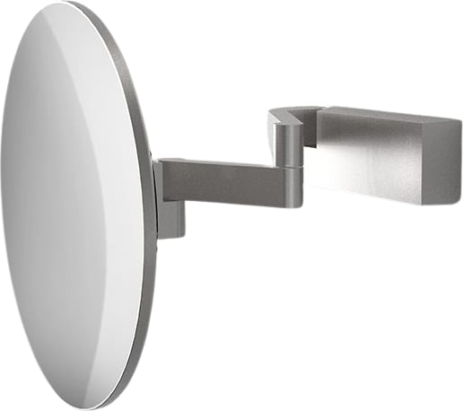 Lusterko kosmetyczne powiększające x5 Vision R Unlit ścienne stal nierdzewna matowa