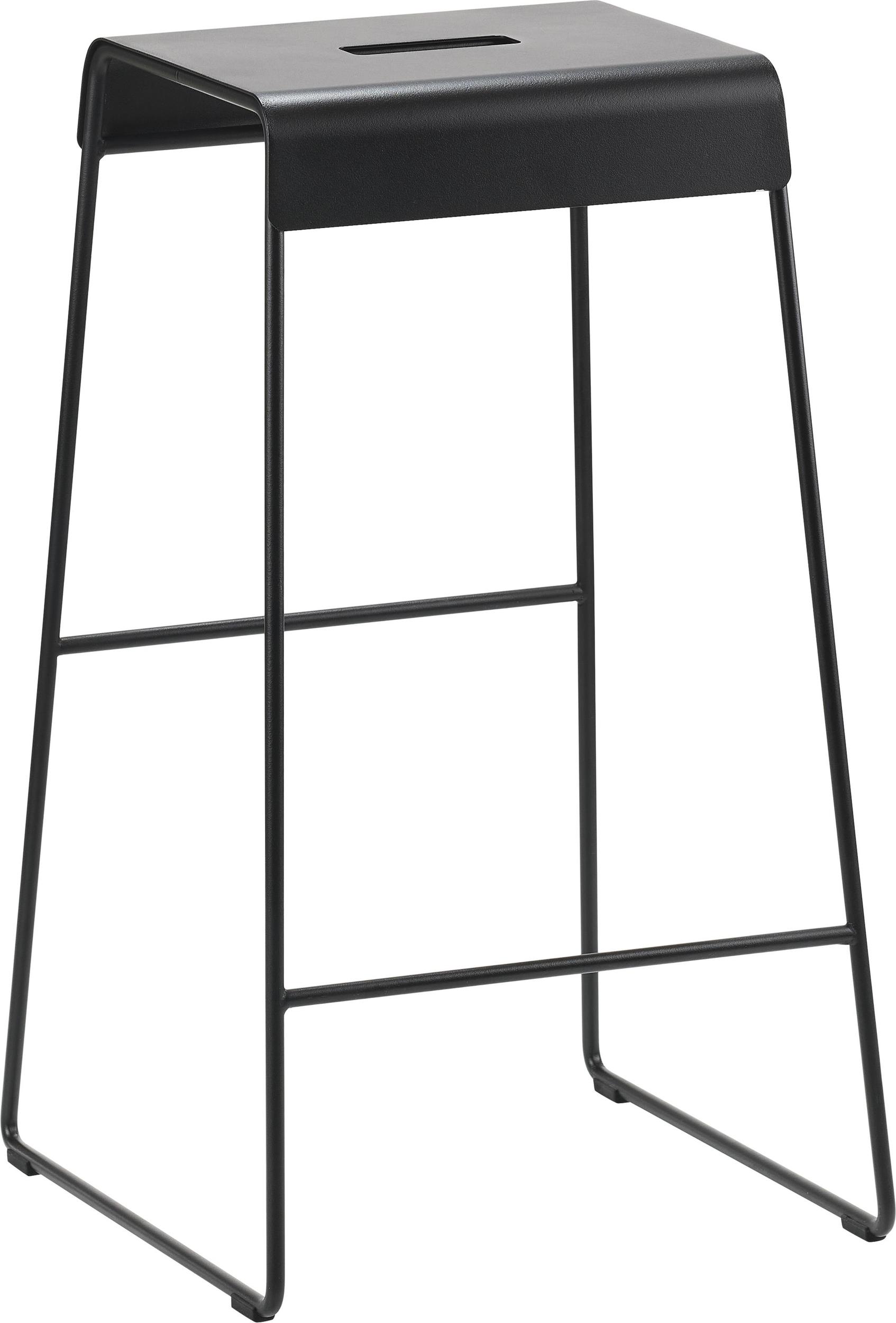 Stołek barowy A-Stool czarny