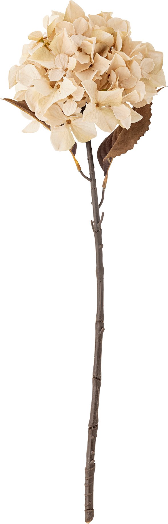 Kwiat sztuczny Bloomingville hortensja 65 cm biała