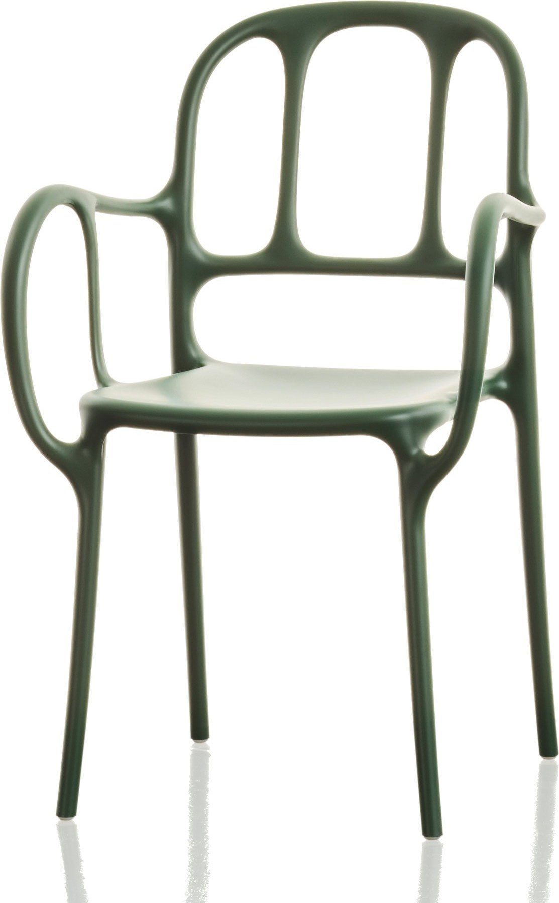 Krzesło Mila ciemnozielone