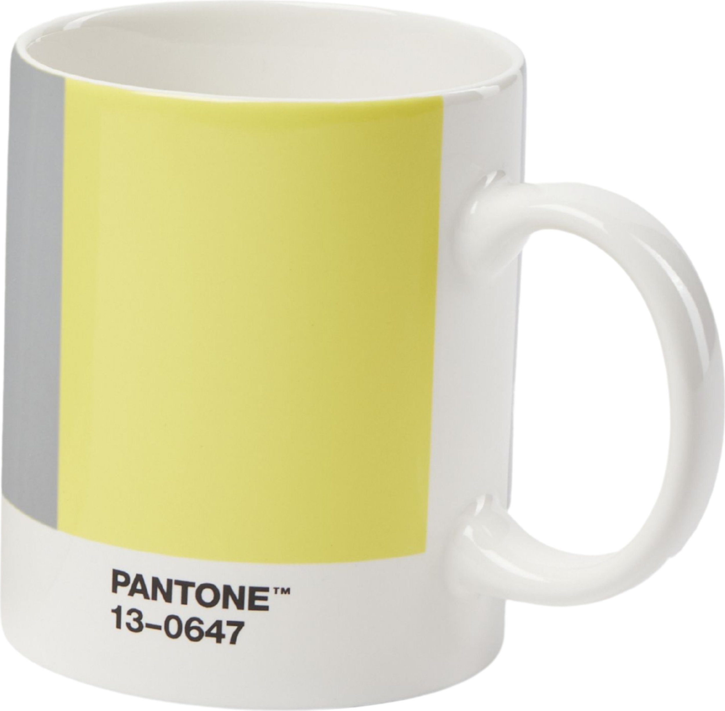 Kubek Pantone 385 ml szaro-żółty
