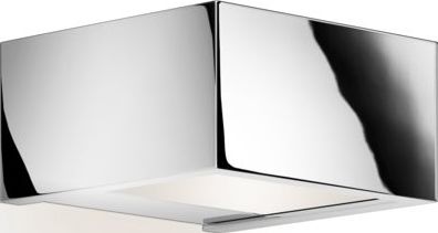Lampa ścienna Box LED 10 cm chrom