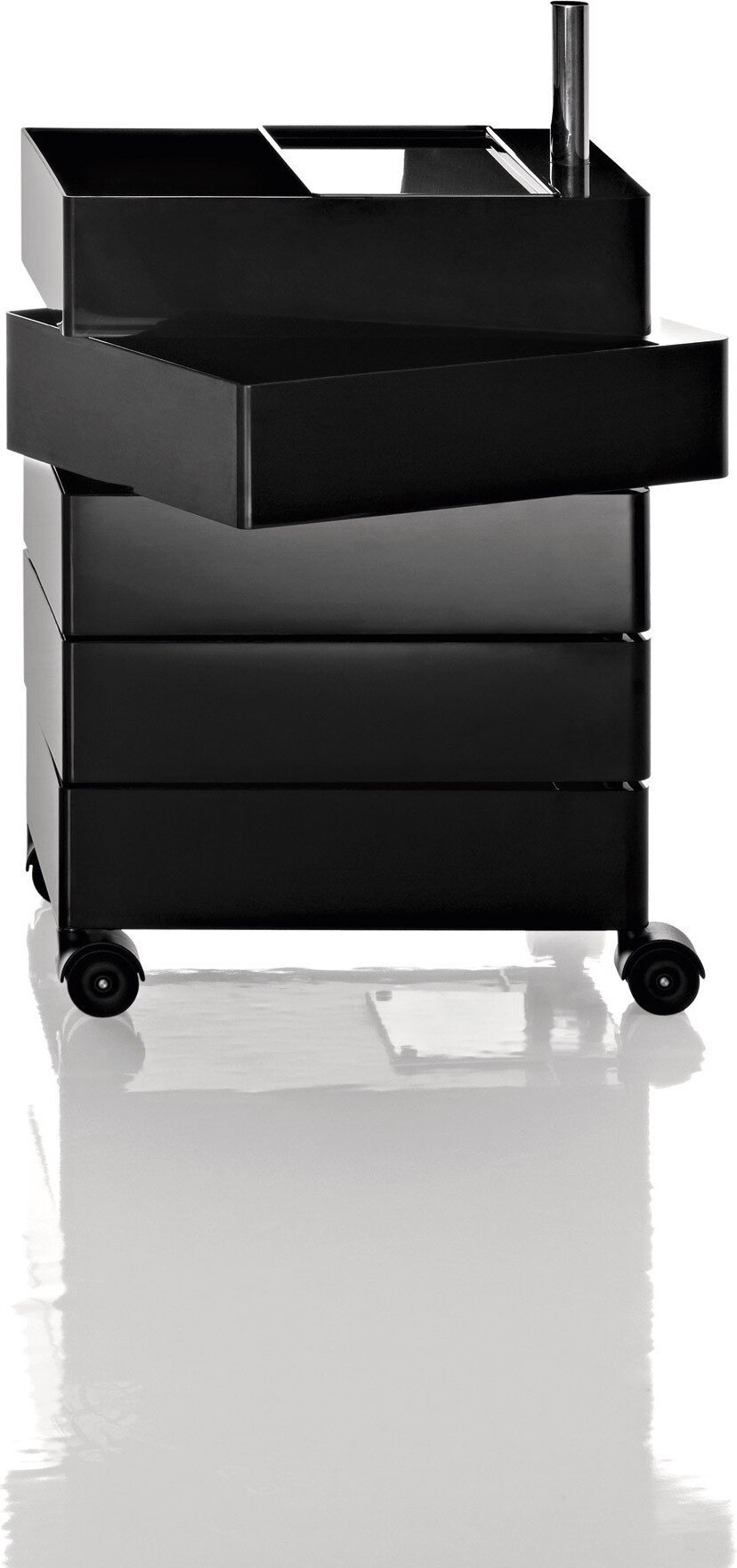 Kontenerek pod biurko z 5 szufladami Magis 360 czarny