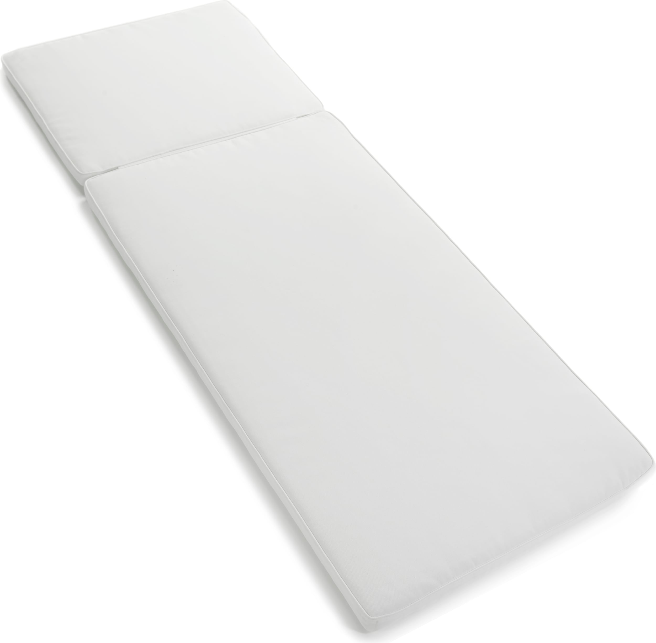 Poduszka na leżak ogrodowy August 206 cm biała