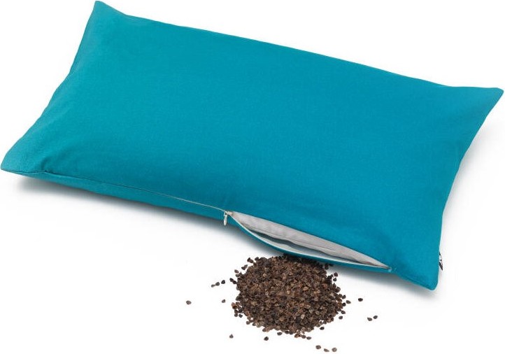 Poduszka Summer Aqua 30 x 50 cm z wypełnieniem z łusek gryki