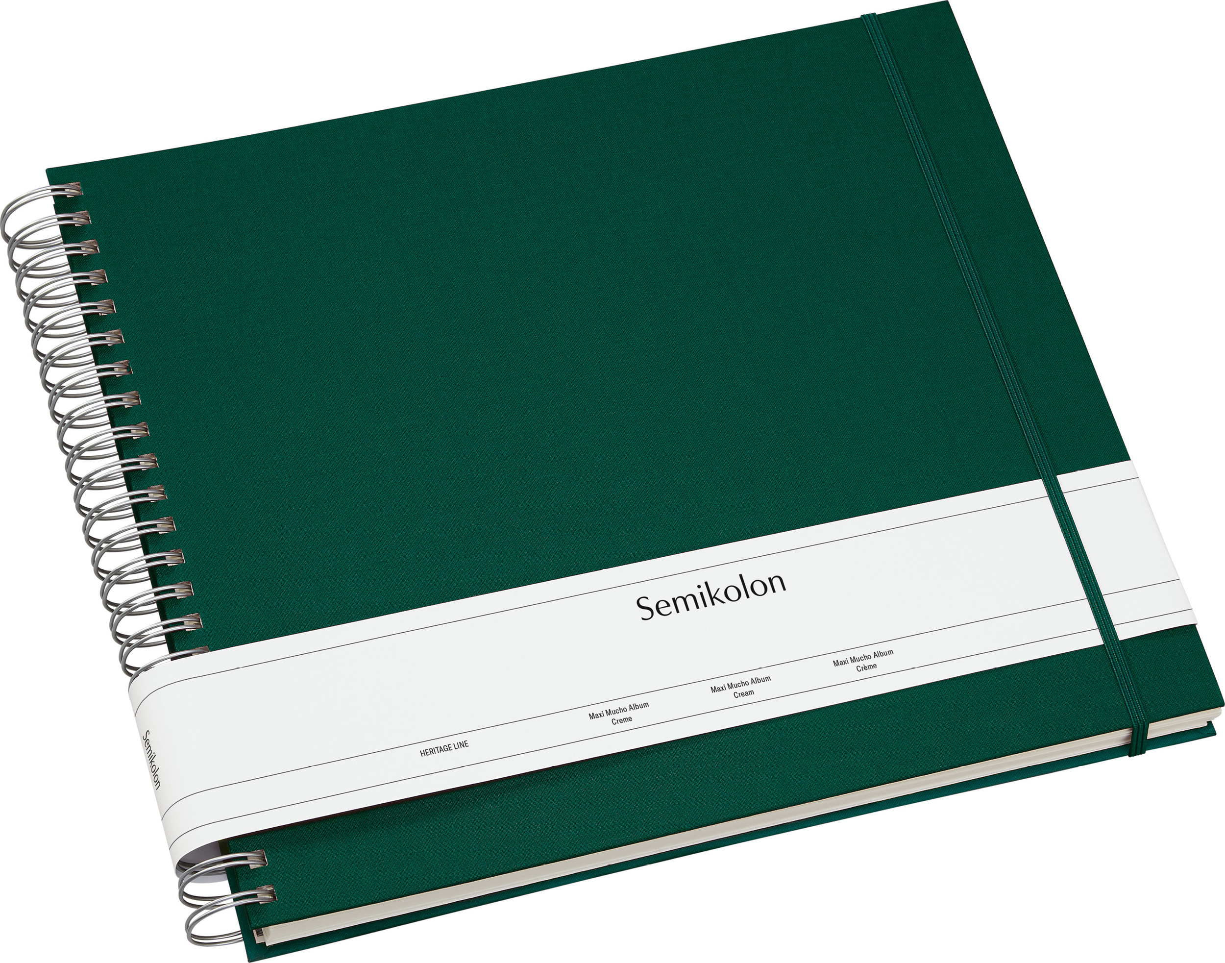 Album na zdjęcia Uni Maxi Mucho ciemnozielony z białymi kartami