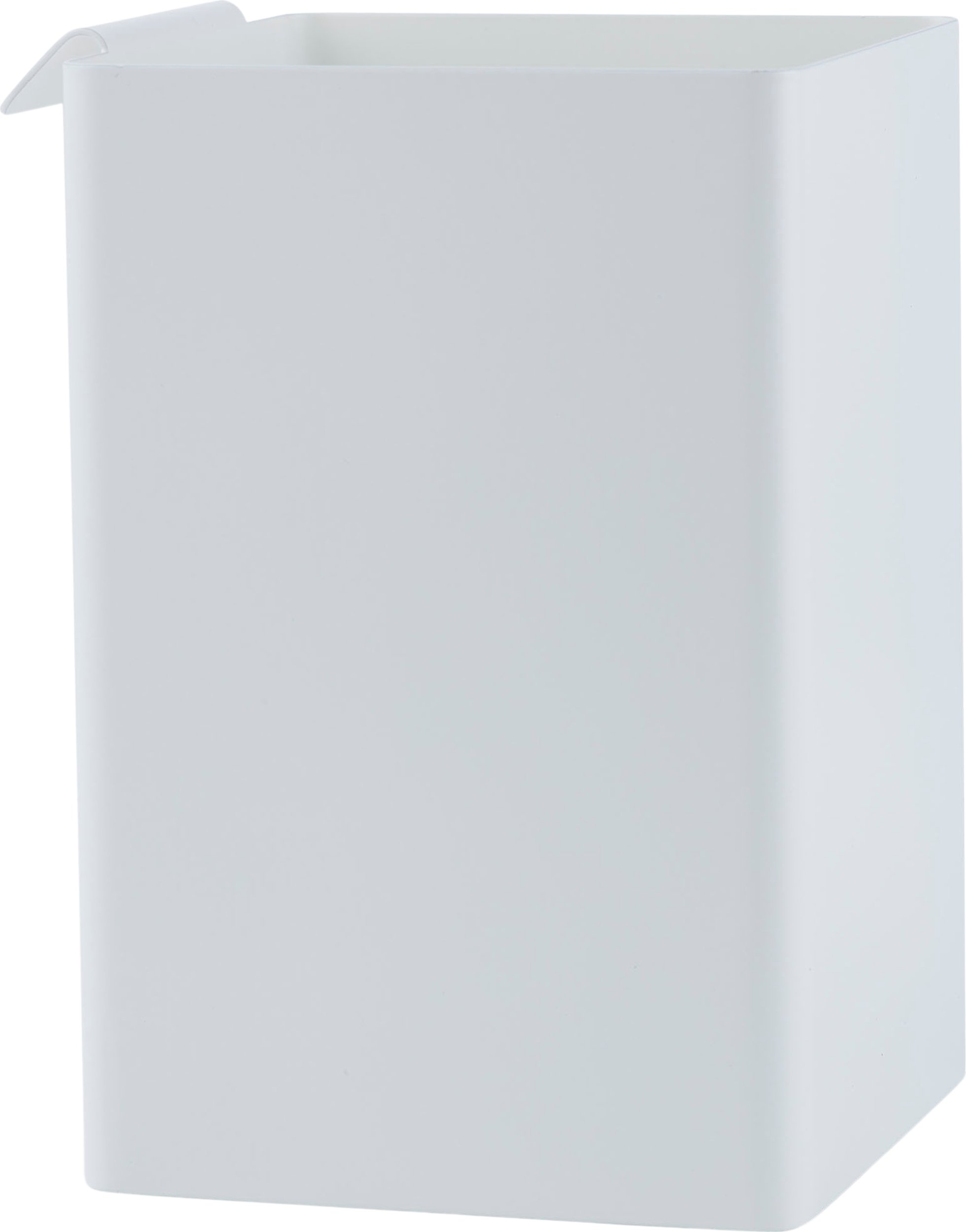 Pojemnik uniwersalny Flex 15,5 cm biały z haczykiem