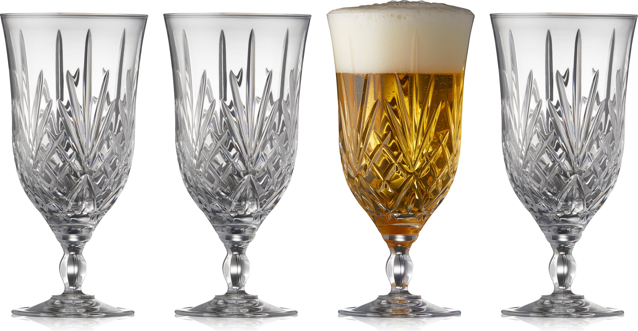 Kieliszki do piwa Melodia 400 ml 4 szt.