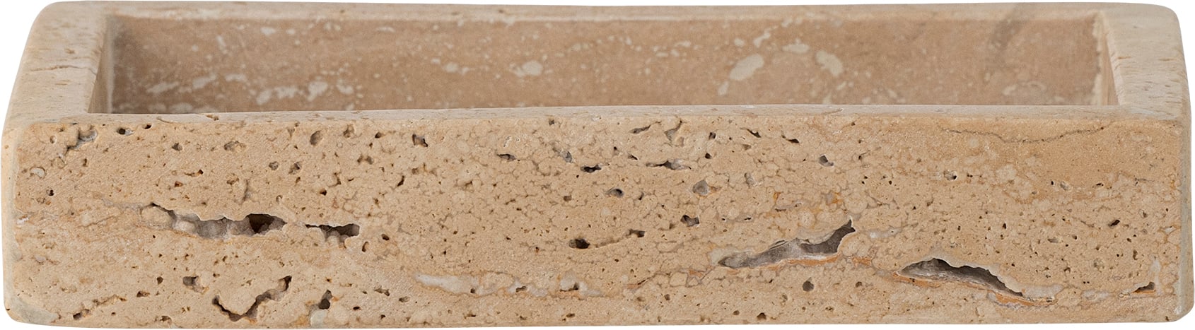 Taca Majsa 15 cm beżowa marmurowa