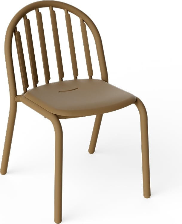 Krzesła ogrodowe Fred's brązowe 4 szt.